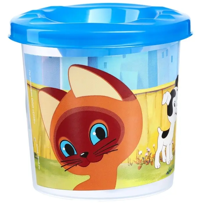 Стакан - непроливайка, одинарный, Котёнок по имени Гав Стакан - непроливайка, одинарный, Котёнок по имени Гав