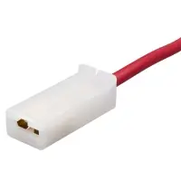 Разъём 1 pin (мама) с проводами межжгутовой серии 6.3 для Лада