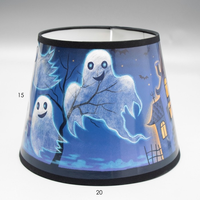 Абажур для лампы, торшера «Призраки», Е14, 20×20×15 см