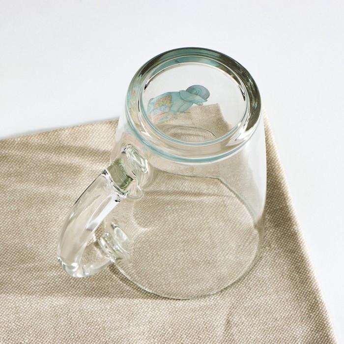 Кружка стеклянная «Капучино. Романтика», 300 мл Кружка стеклянная «Капучино. Романтика», 300 мл