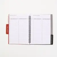 Планинг с разделителями, мягкая обложка А5, 50 л "Несделанные дела"