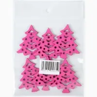 Декор "Красные елочки", набор 6 шт. Декор "Красные елочки", набор 6 шт.