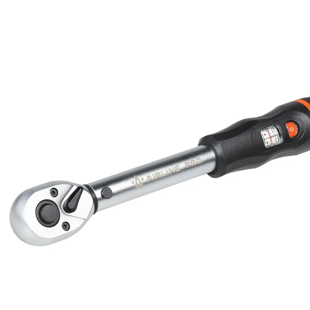 Ключ динамометрический 3/8" 10-50Нм PRO, шкала в окошке, кейс