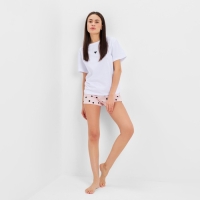 Пижама женская (футболка и шорты) KAFTAN "Cute" размер 48-50