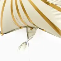 Воздушный шар фольгированный 18" звезда "Грани" цвет белый сатин, набор 5 штук