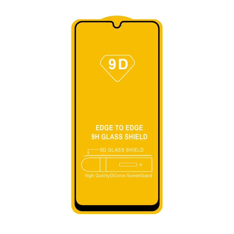 Защитное стекло для Samsung A33 с рамкой 9H Full Glue без упаковки (25 шт./уп.)