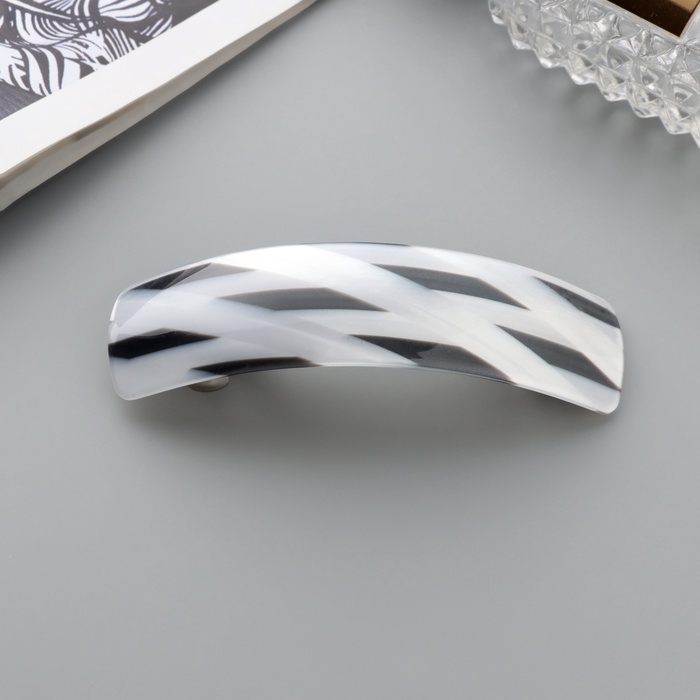 Заколка-автомат для волос Заколка-автомат для волос "Сильва" геометрия колор, 9 см, микс