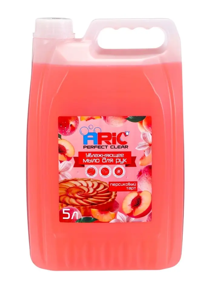 Увлажняющее жидкое мыло для рук ARIC "Персиковый тарт" 5л