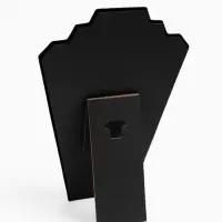 Бюст для украшений QF, 21&times;11&times;31 см, h=31 см, чёрный