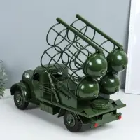 Фигурка металл, держатель для бутылок &laquo;Грузовик&raquo;, мини-бар на 4 бутылки, зелёный