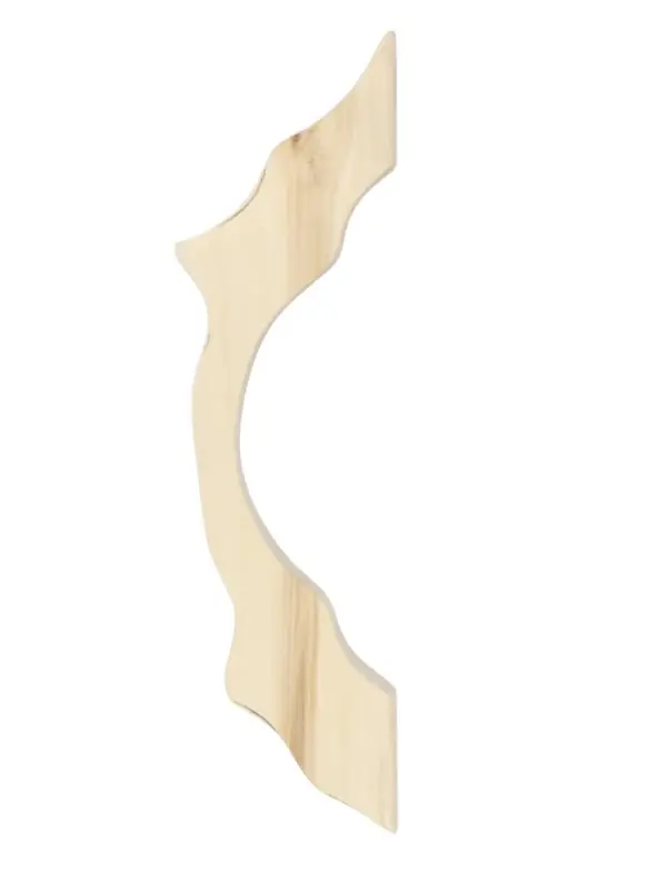 Ручка для бани и сауны, 31.5&times;9&times;2.7 см, деревянная