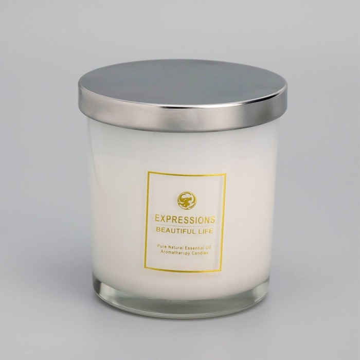 Свеча ароматическая  Свеча ароматическая "Scented Candle", английская груша и фрезия
