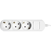 Удлинитель Power Cube 3р/5м без выкл 16А бел (PC-4-5M)