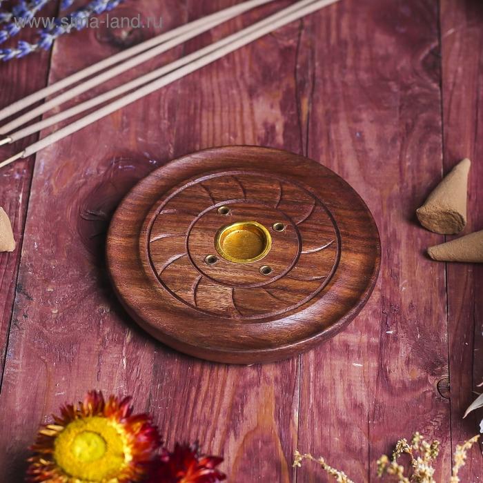 Подставка под благовония  Подставка под благовония "Путь" 10х10х1 см