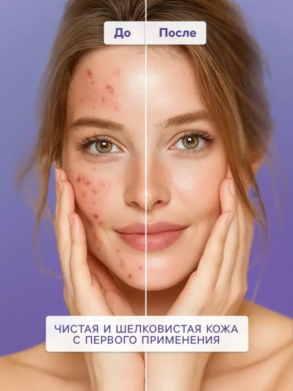 Гель для умывания SENDO с кислотами AHA+BHA complex cleansing gel, 200 мл