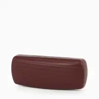 Футляр для очков Июнь2501, 16*6,5*3,5 см, хлопушка, коричневый