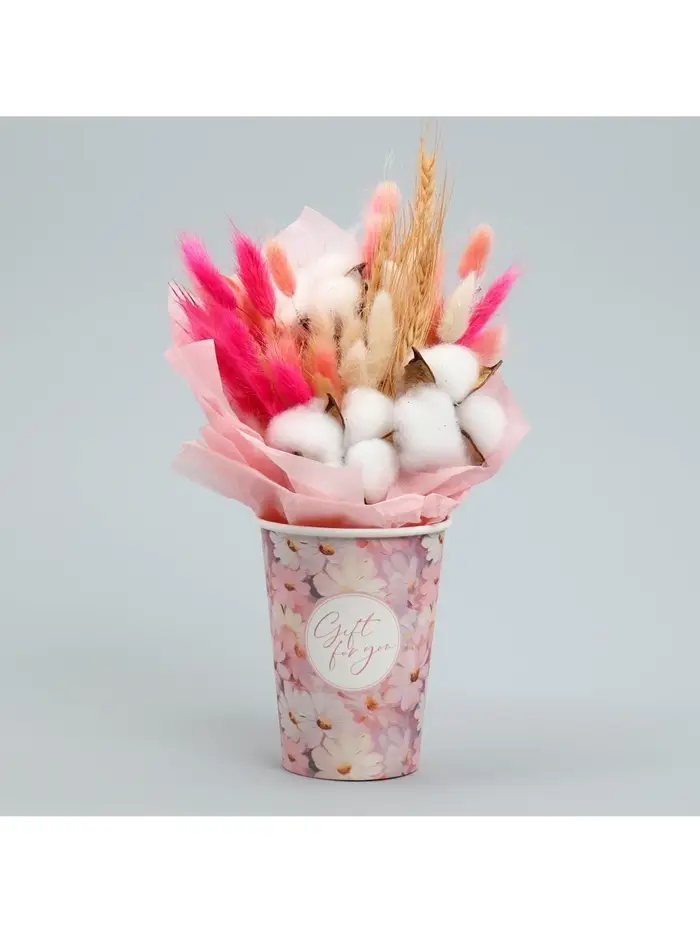 Стакан для цветов &laquo;Цветы&raquo;, 350 мл