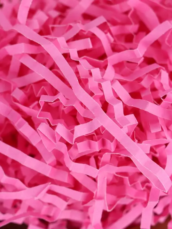 Наполнитель бумажный для подарков, нежно - розовый, 500 г