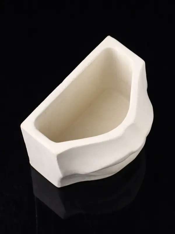 Кашпо "Губы" 10х8х7 см, натуральный, гипс