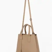 Сумка женская тоут TEXTURA на молнии, 32&times;12&times;24 см, бежевая