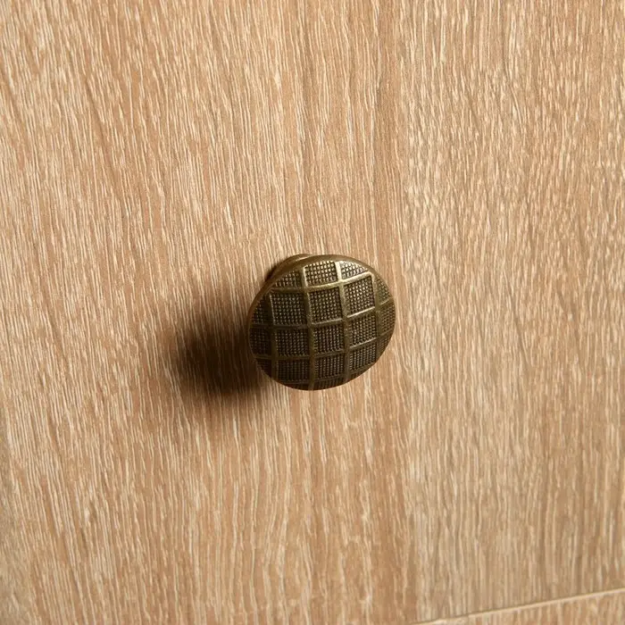 Ручка-кнопка ТУНДРА РК202, цвет бронза