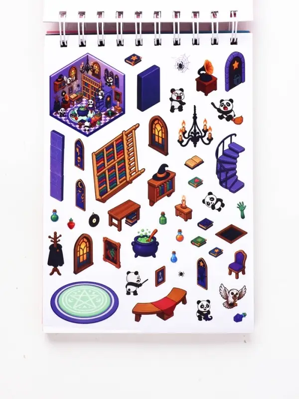 Румбук А5, 20 листов+25 стр с наклейками