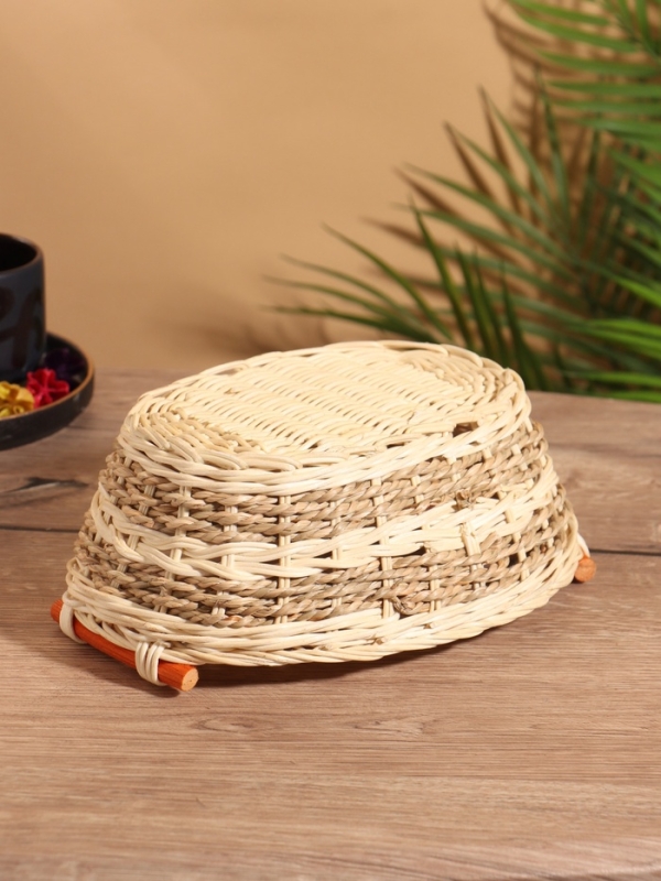 Корзина плетеная 25x19x9 см, ротанг