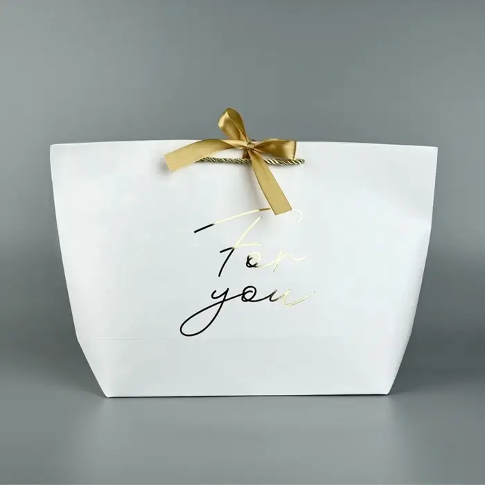 Пакет подарочный, упаковка, For you, 30&times;27.5&times;12 см