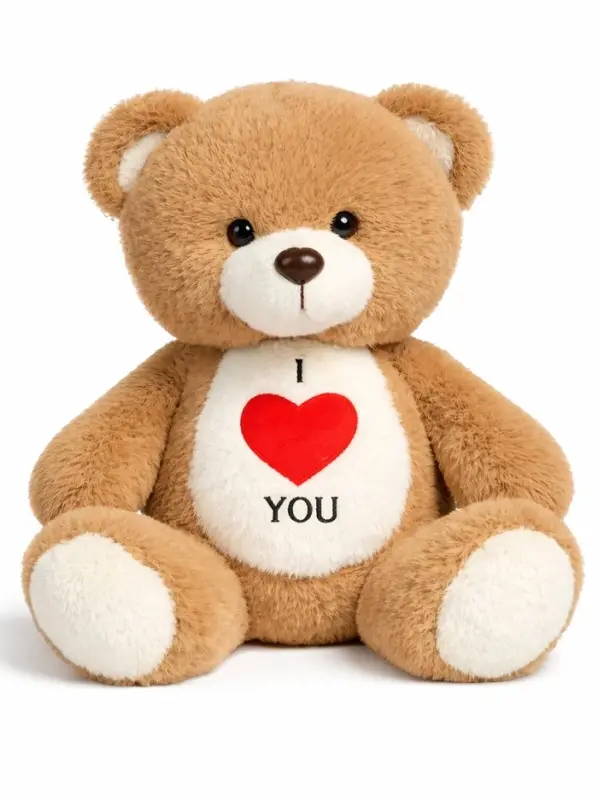 Мягкая игрушка "Мишка. Я люблю тебя" 25 см