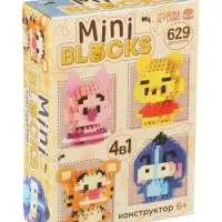 UNICON Конструктор "Mini Blocks, Медвежонок", 4в1 UNICON Конструктор "Mini Blocks, Медвежонок", 4в1