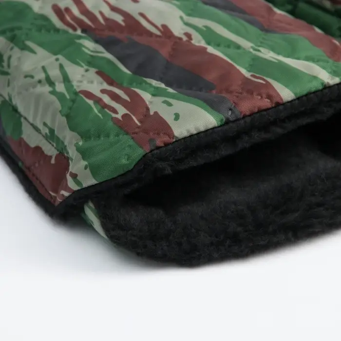 Варежки-муфты на ручку коляски, 2 шт., стеганные, камуфляж