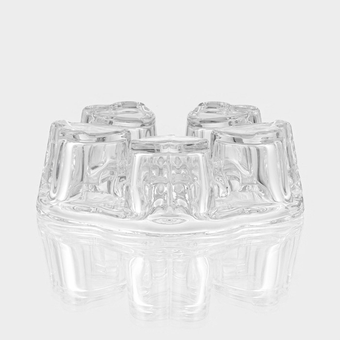 Подставка стеклянная для подогрева «Хрусталик», d=14 см Подставка стеклянная для подогрева «Хрусталик», d=14 см