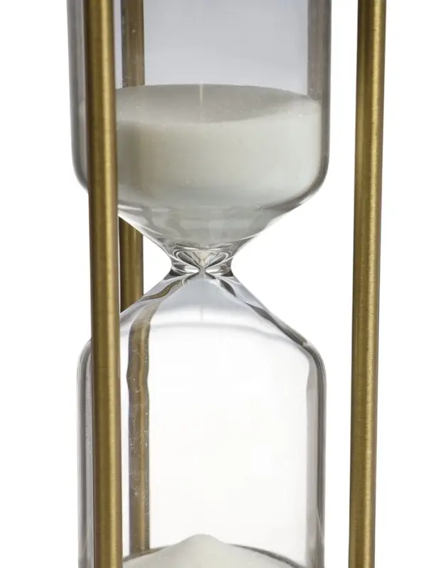 Песочные часы, на 30 минут, 7&times;16 см, металлические, медные