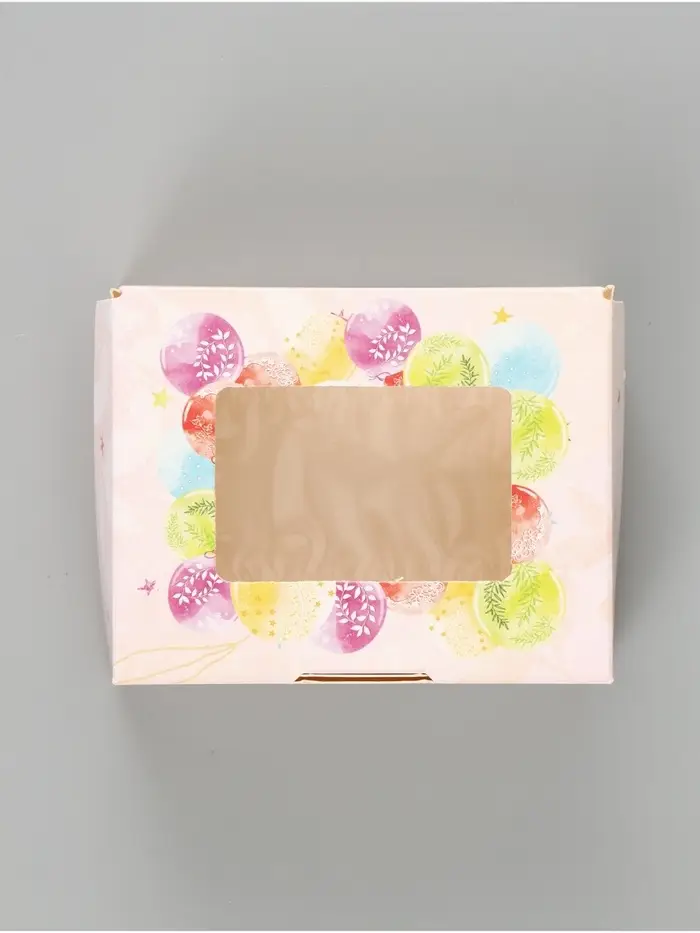 Коробка подарочная складная &laquo;Подарок&raquo;, 10&times;8&times;3.5 см, с окном