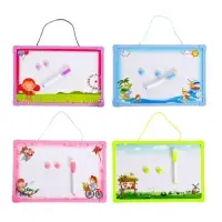 Доска магнитная, маркер и 2 магнита в комплекте, МИКС