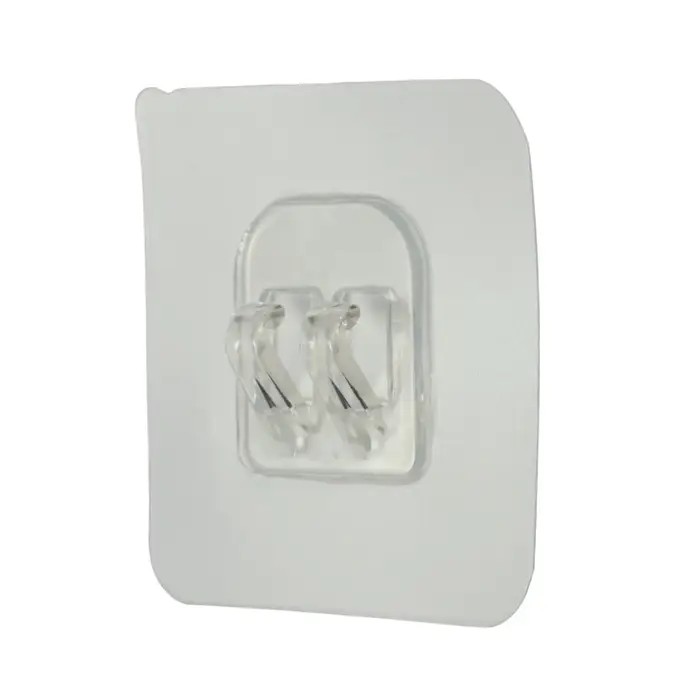 Держатель с клейкой поверхностью ТУНДРА, 60х60 мм, набор 6 шт