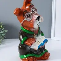 Копилка для денег &laquo;Пёс-профессор&raquo;, 23&times;16&times;12 см