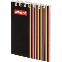 Блокнот ATTACHE спираль А7 40л. клетка офис 180шт/уп. (БК)