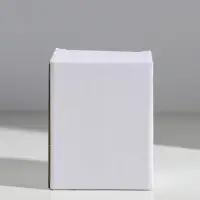 Подсвечник стекло на 1 свечу двусторон "Кластер" прозрачный d=2,5 см и 4 см 7,5х7,5х8,5 см   1097361