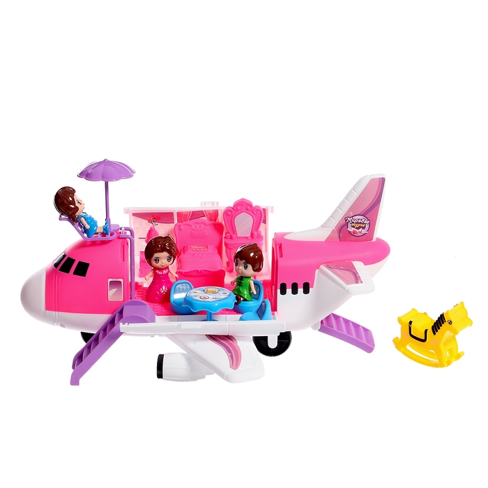 Самолет-парковка &laquo;Полет мечты&raquo;, с фигурками