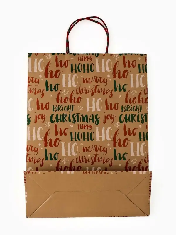 Набор подарочных пакетов &laquo;Новогодний&raquo;, 3 шт,  25&times;4&times;30.5 см, 30&times;40&times;11,5 см, 18&times;23&times;10 см