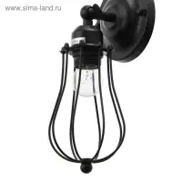 Бра 2403167/1 E27 40 Вт 12&times;12&times;29 см чёрный