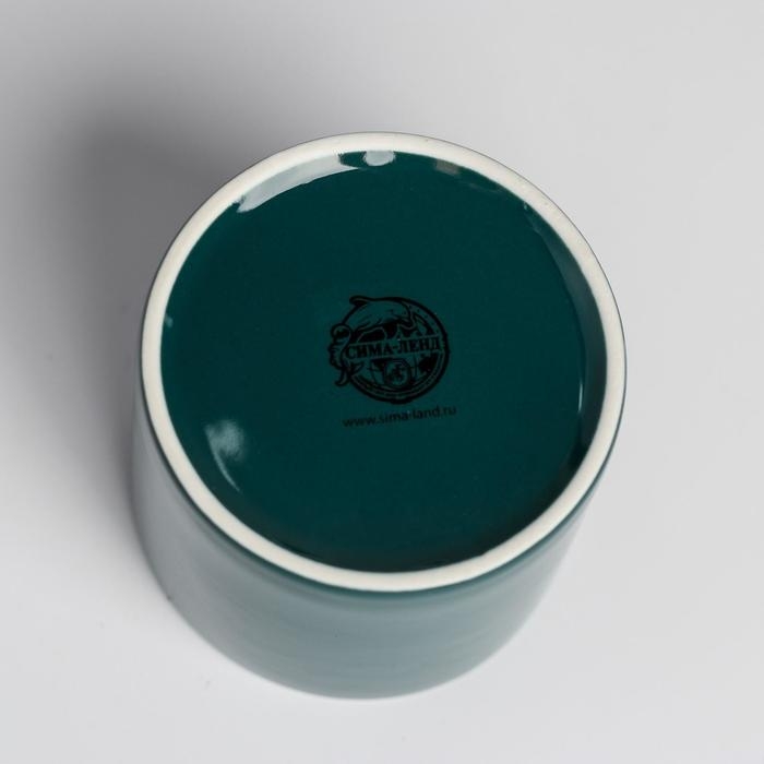 Горшок для цветов керамический с тиснением, кашпо «Цветочный сад», 8 х 7,5 см Горшок для цветов керамический с тиснением, кашпо «Цветочный сад», 8 х 7,5 см