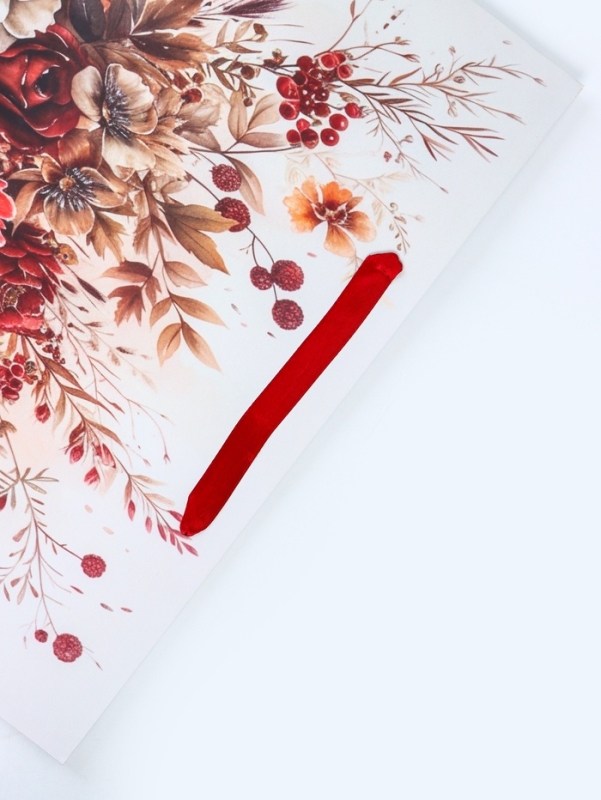 Пакет подарочный ламинированный вертикальный «Бутон», XL 40 × 49 × 19 см