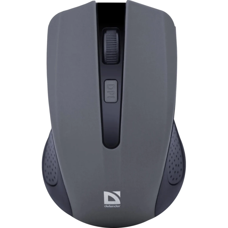 Мышь компьютерная Defender Accura MM-935 беспр.серый, 4кн,800-1600dpi 52936