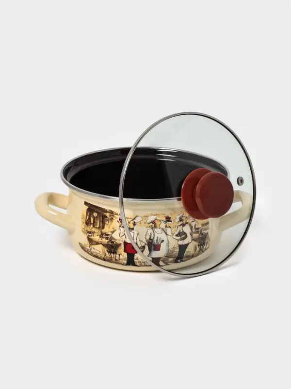 Кастр.сфер. 1,5л (слоновая)Сомелье