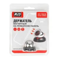 Держатель для смартфонов магнитный на приборную панель AVS AH-1702-M