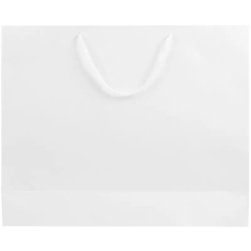 Пакет бумажный «Блеск», большой, белый