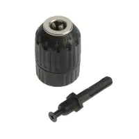 Патрон для дрели ТУНДРА, быстрозажимной, 1/2" - 20 UNF, 1.5 - 13 мм + переходник на SDS-plus