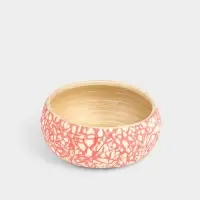 Ваза для фруктов, 15&times;15&times;6 см, бамбук